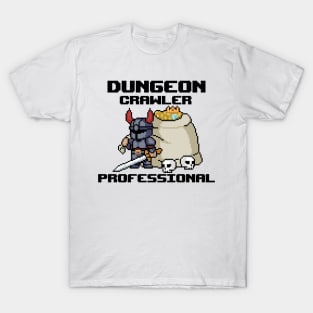 Dungeon Crawler Professional: Embark, Explore, Excel T-Shirt